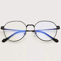 舒视光学 超轻钛架眼镜框+1.60 明月 防蓝光镜片 0-600度