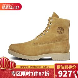 Timberland 添柏岚 男鞋新款休闲户外高帮鞋靴A24XB A24XBW/小麦色 43需凑单一件