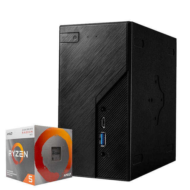 ASRock 华擎DeskMini X300 Wi-Fi版+ R5-5600G 散片【报价价格评测怎么
