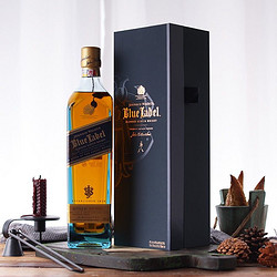 JOHNNIE WALKER 尊尼获加 Johnnie Walker）进口洋酒 苏格兰调配威士忌 蓝方蓝牌750ml