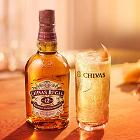 88VIP：CHIVAS 芝华士 12年 调和 苏格兰威士忌 40%vol 500ml