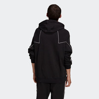 阿迪达斯 adidas三叶草男装 2021秋冬季新款跑步训练健身运动服透气舒适休闲服潮流时尚连帽卫衣ED6124 GE0869内里毛圈 2XL
