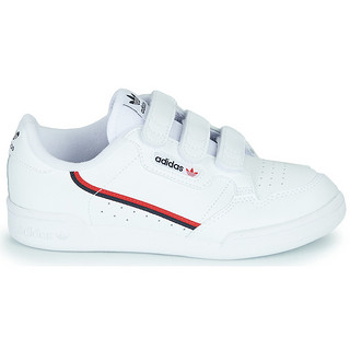 adidas 阿迪达斯 运动休闲板鞋白色春秋童鞋 EH3222 白色 29