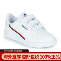 adidas 阿迪达斯 运动休闲板鞋白色春秋童鞋 EH3222 白色 29