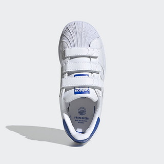 Adidas/阿迪达斯三叶草中童SUPERSTAR板鞋休闲运动鞋3-6岁 EF5395 FX7169 30码/11.5K/适合脚长180mm