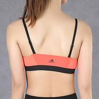 Adidas阿迪达斯运动内衣 女式防震速干健身背心高强度支撑文胸bra跑步瑜伽运动胸罩 FL2380/春秋款 S(160/84A)