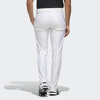 Adidas阿迪达斯高尔夫球裤 男士 高高尔夫裤子 长裤 高尔夫服装 FJ3809 白色 S
