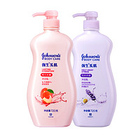 Johnson's body care 强生美肌 沐浴乳套装 (恒日水嫩720g+悠然舒缓720g)