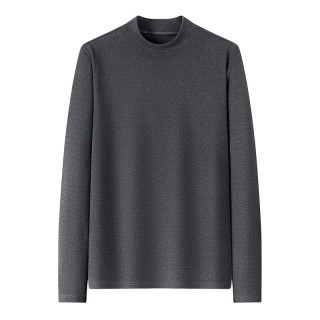 VANCL 凡客诚品 2021928 男士双面绒打底衫 灰色 XXL
