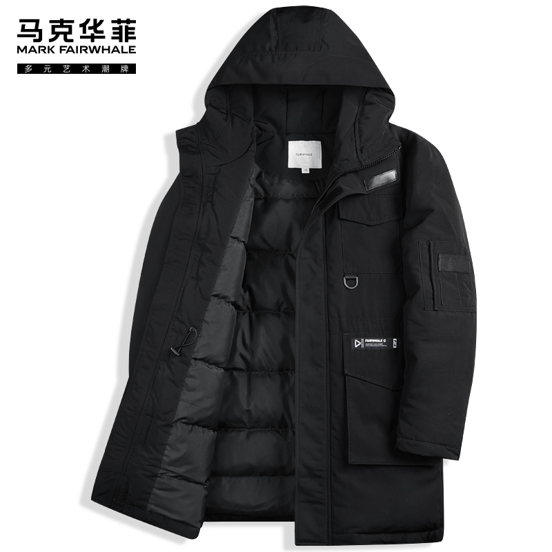 MARK FAIRWHALE 马克华菲 男士长款羽绒服 719415037902