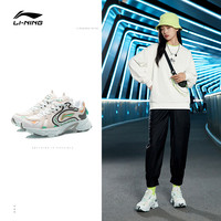 李宁 LI-NING跑步鞋女鞋新款反光女士跑鞋鞋子低帮运动鞋ARLR012