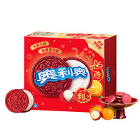 OREO 奥利奥 大吉大利 夹心饼干 柑橘荔枝味 388g