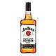 PLUS会员：JIM BEAM 金宾 调和 波本威士忌 1L 单瓶装