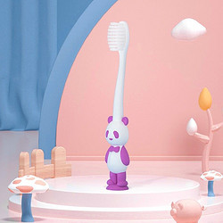 迈贝仕 MSYS-1703A 儿童牙刷 3-12岁 紫色熊猫款+海天米醋