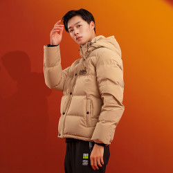 PEAK 匹克 男款连帽羽绒服 F504157