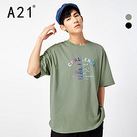 A21 款男装宽松T恤