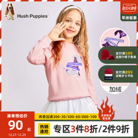 暇步士童装女童裙子冬装新款儿童宝宝时尚连衣裙中大童洋气长袖裙