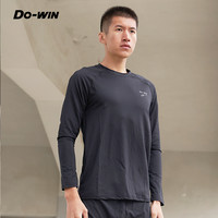 多威 Do-WIN 跑步上衣男2021年秋冬新款专业马拉松长袖T恤运动服装2302006