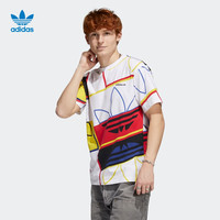 阿迪达斯官网 adidas 三叶草 男装夏季运动短袖T恤H31314 H31315
