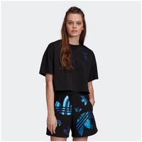 Adidas/阿迪达斯女子运动T恤短袖纯棉三叶草圆领美国直邮FS7242AD