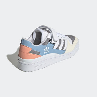 adidas阿迪达斯三叶草FORUM LOW Multicolor Canvas女子经典鞋