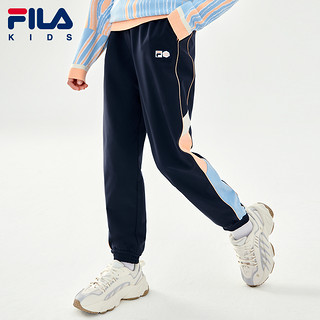 FILA 斐乐 儿童加绒长裤