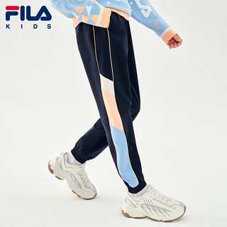 FILA 斐乐 儿童加绒长裤