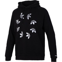 Adidas阿迪达斯卫衣男士套头衫休闲运动服连帽衫H37736