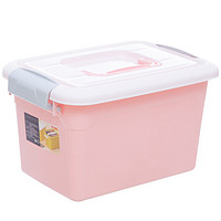 Citylong 禧天龙 收纳箱 无轮款 31L*3个 俏丽粉