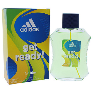 美国直邮Adidas阿迪达斯预备男士香水EDT100ml清新木质馥奇香调