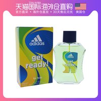 美国直邮Adidas阿迪达斯预备男士香水EDT100ml清新木质馥奇香调