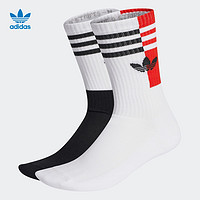 adidas阿迪达斯官网三叶草男女运动袜子H34783 H34784