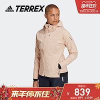 adidas阿迪达斯官网TERREX女装冬季户外软壳外套GU3799GQ4255