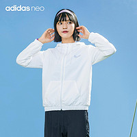 adidas阿迪达斯官网neo女装运动拉链外套H58034 H58035