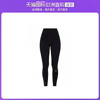 香港直邮Adidas By Stella Mccartney 黑色logo印花运动裤 FU0752