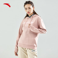 ANTA安踏羊暖绒科技运动卫衣女2021年秋冬季新款加绒保暖连帽套头卫衣
