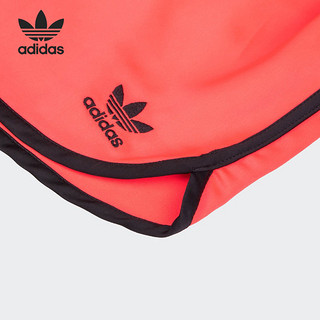 Adidas/阿迪达斯官方正品休闲三叶草女子时尚潮流运动短裤 DU5220