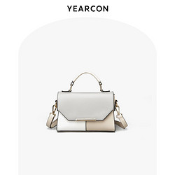 YEARCON 意尔康 女士包包单肩包女2021新款潮手提包时尚手拎女斜挎包小方包