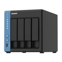 QNAP 威联通 TS-451D 四盘位NAS网络存储器 8GB