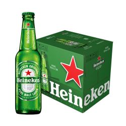 heineken喜力大瓶装啤酒500ml12瓶