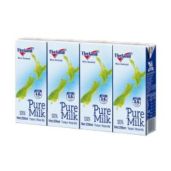 Theland 纽仕兰 全脂纯牛奶 250ml*10盒*2箱