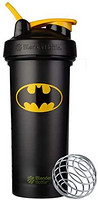 BlenderBottle 正义联盟经典 V2 摇摇瓶非常适合蛋白质奶昔和锻炼前,28 盎司(约 793.8 克),蝙蝠侠