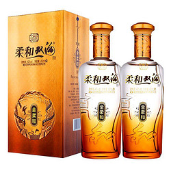 双沟 [酒厂直供]双沟 柔和双沟金装 42度 450ml*2瓶 双瓶装 浓香型白酒