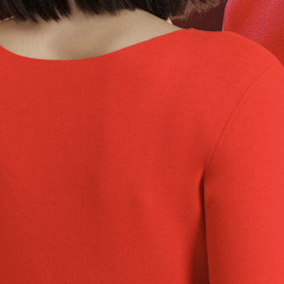 Miiow 猫人 鸿运系列 女士保暖内衣套装 Y6012 2套装 礼盒装 红色 XXL