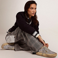 GOLDEN GOOSE Golden Goose 女鞋 Space-Star早春新品脏脏鞋厚底毛绒休闲鞋