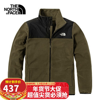 北面抓绒衣男TheNorthFace户外舒适保暖内胆外套 49AE JK3 S S 4Q6