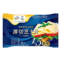 yili 伊利 厚切芝士片 特浓原味 10片 250g