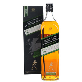 JOHNNIE WALKER 尊尼获加 低地区 12年 黑牌 调和 苏格兰威士忌 42%vol 700ml