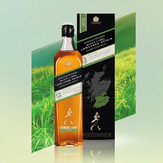 JOHNNIE WALKER 尊尼获加 低地区 12年 黑牌 调和 苏格兰威士忌 42%vol 700ml