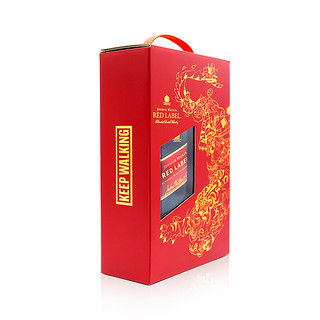 JOHNNIE WALKER 尊尼获加 红牌 虎年艺术家合作限定款 苏格兰 调和威士忌 40%vol 700ml